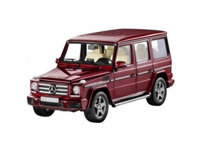 Модель Mercedes-Benz G-Class, W463, Model year 2015, Thulite Red, 1:18 Scale