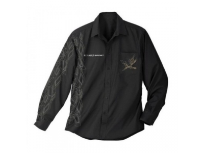 Мужская рубашка Renault Sport Men's Shirt Black, артикул 7711428679