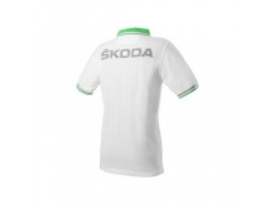 Мужская рубашка-поло Skoda Men’s Polo Shirt, White, Event