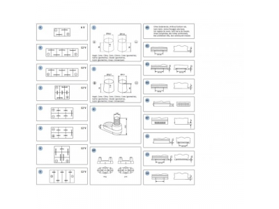 Аккумулятор BOSCH T4 - 12 Volt, 140Ah 800A 513x189x223