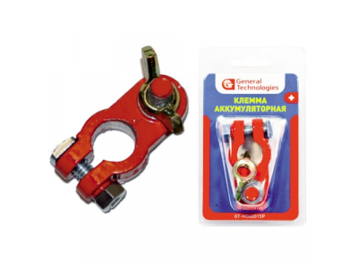 Клемма General Technologies для аккумулятора "+" GT-M040015P (свинец) 12/108
