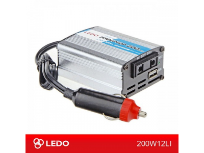 Инвертор 12V-220V 200W LEDO Standart