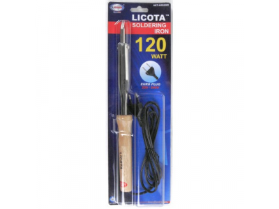 Паяльник с деревянной ручкой, 120 Вт, 220 В