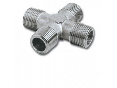 Переходник GAV 1262/2 крест MMMM 1/4