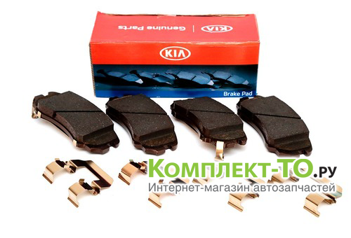 Колодки передние для КИА SOUL 581012KA10 Колодки передние для КИА SOUL 581012KA10